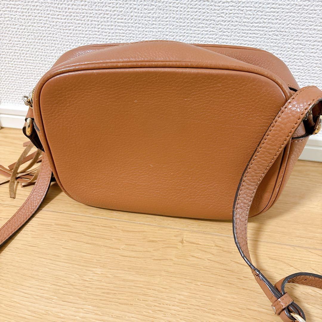 GUCCI SOHO ブラウン ショルダーバッグ