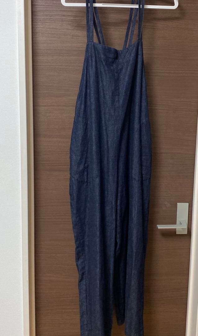 かぐれ　デニム　 イージーサロペット