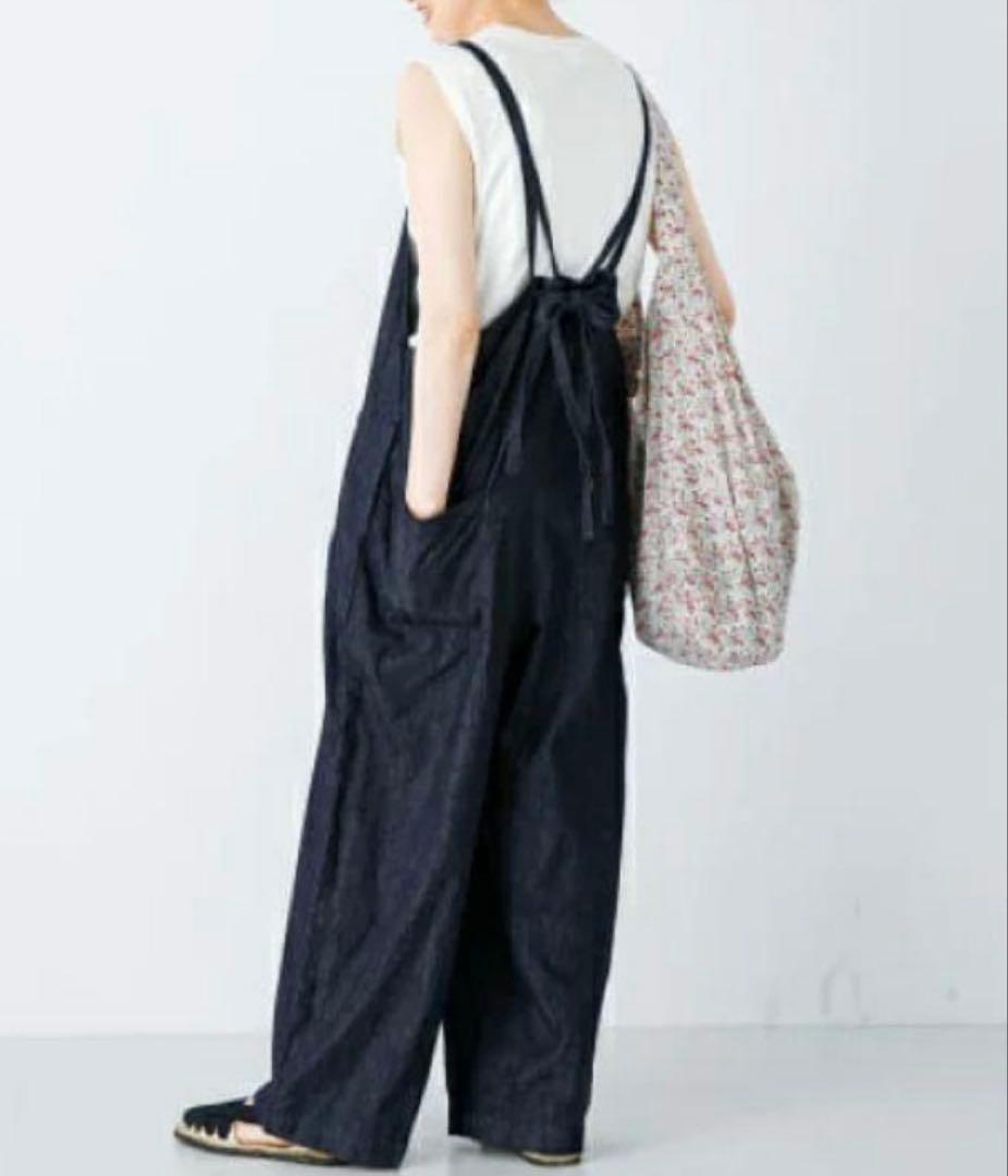 かぐれ　デニム　 イージーサロペット