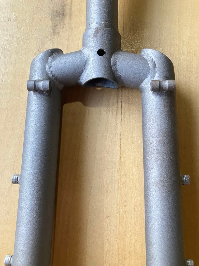 セグメントフォーク クロモリ