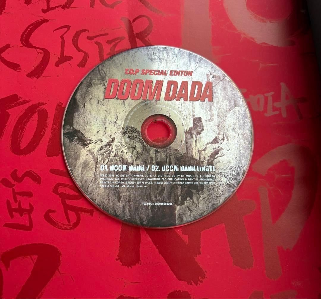 【限定】BIGBANG DOOMDADA TOP SPECIALEDITION
