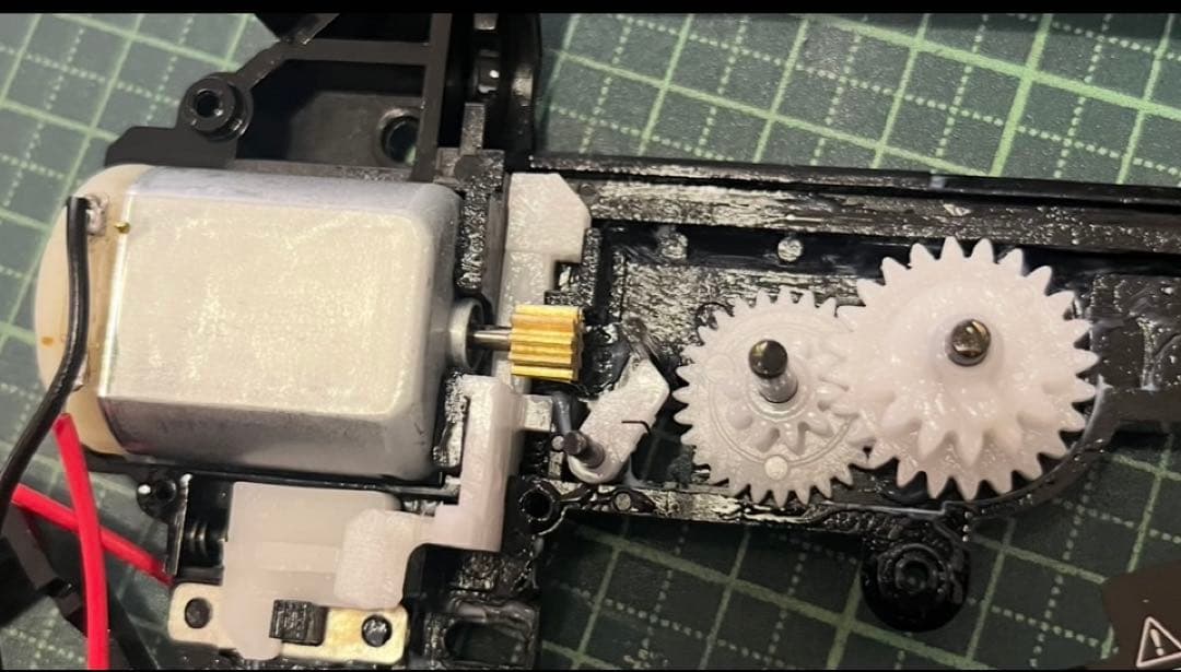 未使用　東京マルイ カスタム品　H&K MP5A5 電動ガン　金属ピニオンギア