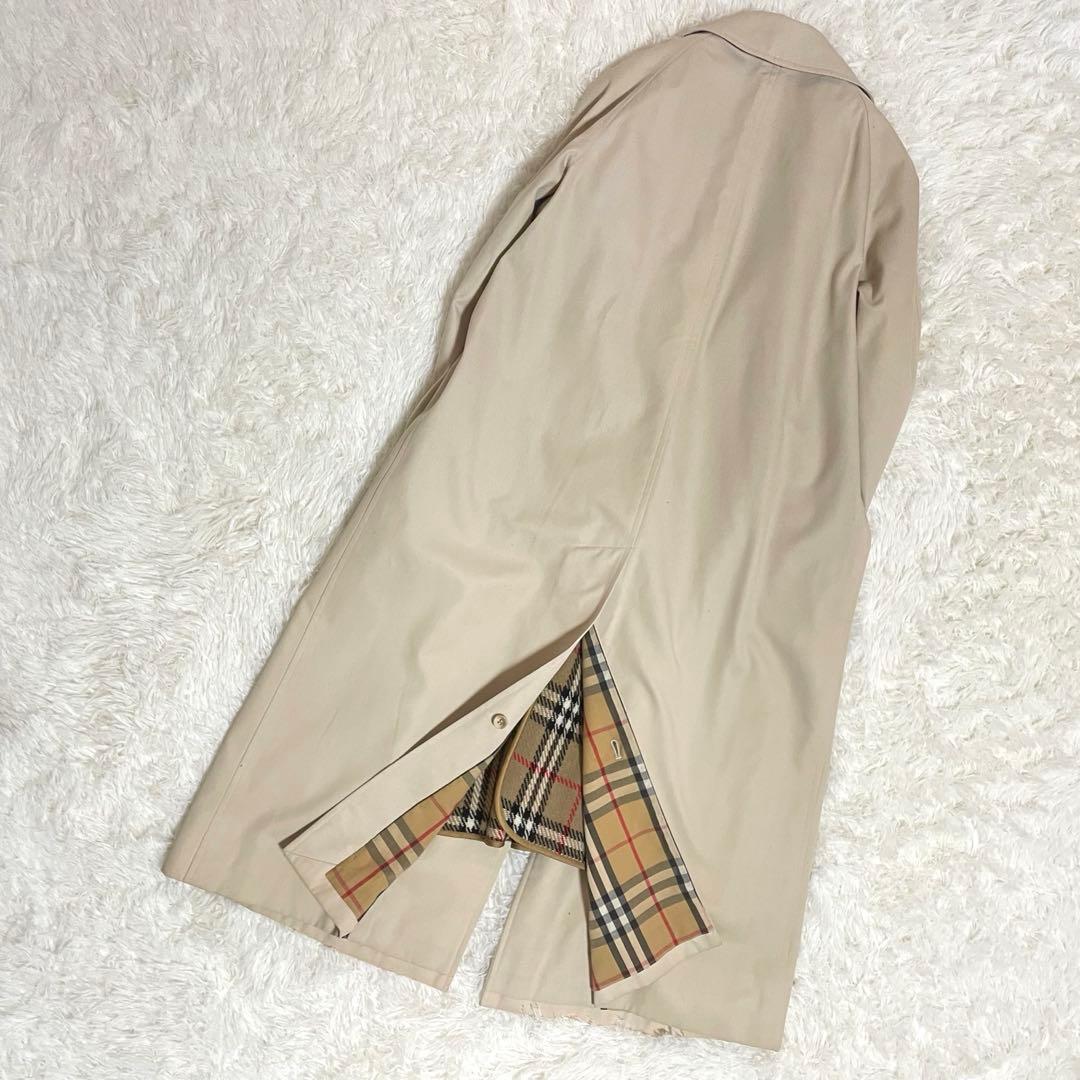 極美品✨バーバリー 90s ステンカラーコート ライナー付Sサイズ希少