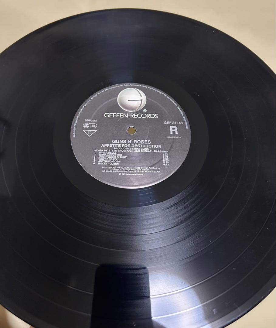 洋楽 Guns N' Roses/APETITE FOR DESTRUCTION