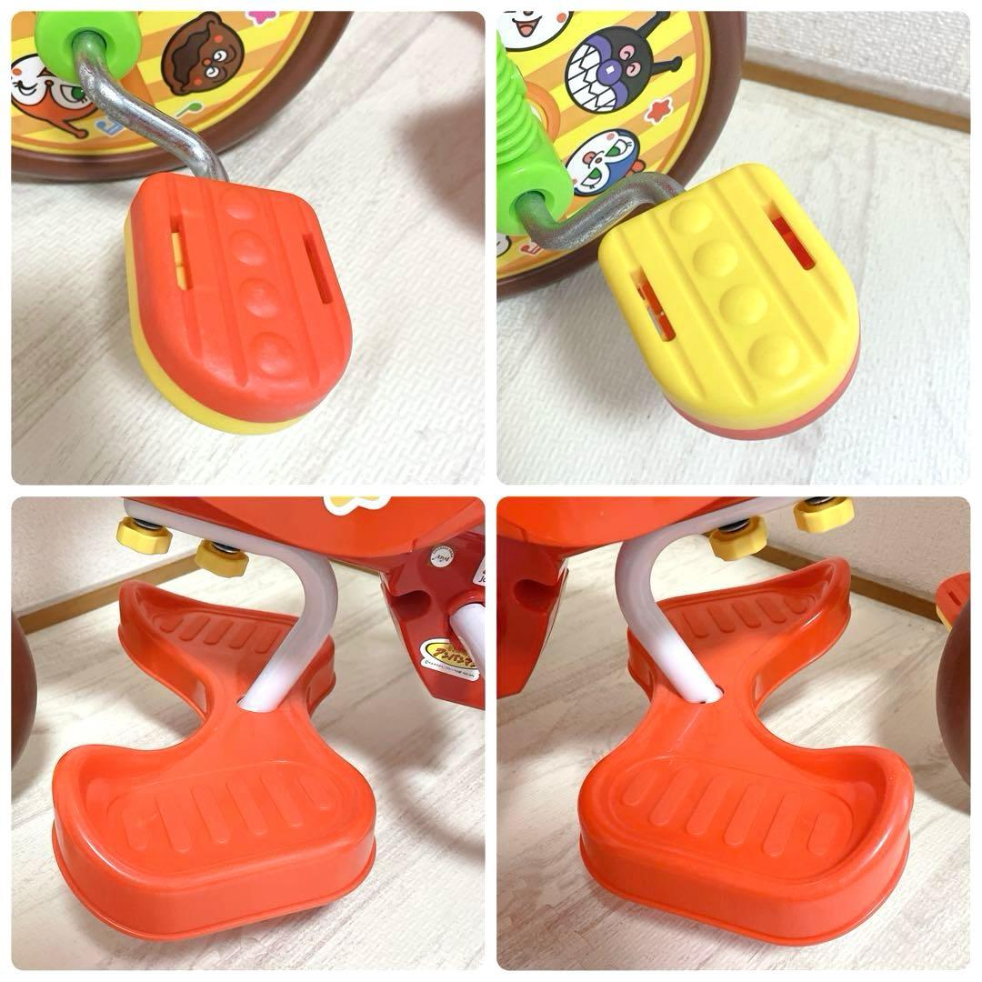 美品 エム・アンド・エム おでかけ三輪車 わくわくアンパンマンごうピースII