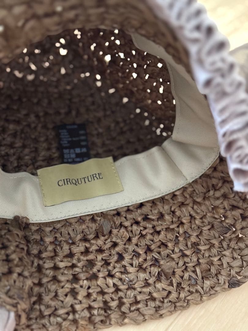 サークチュール　 帽子
