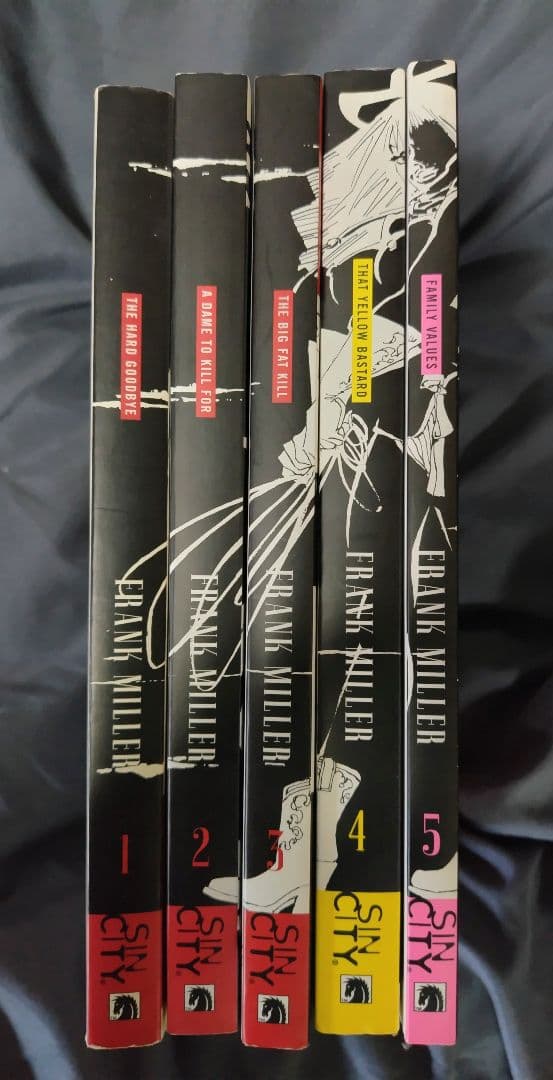 フランク・ミラー Sin City 5巻セット