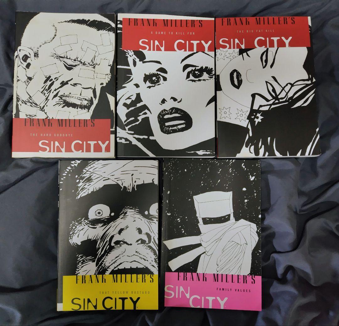 フランク・ミラー Sin City 5巻セット