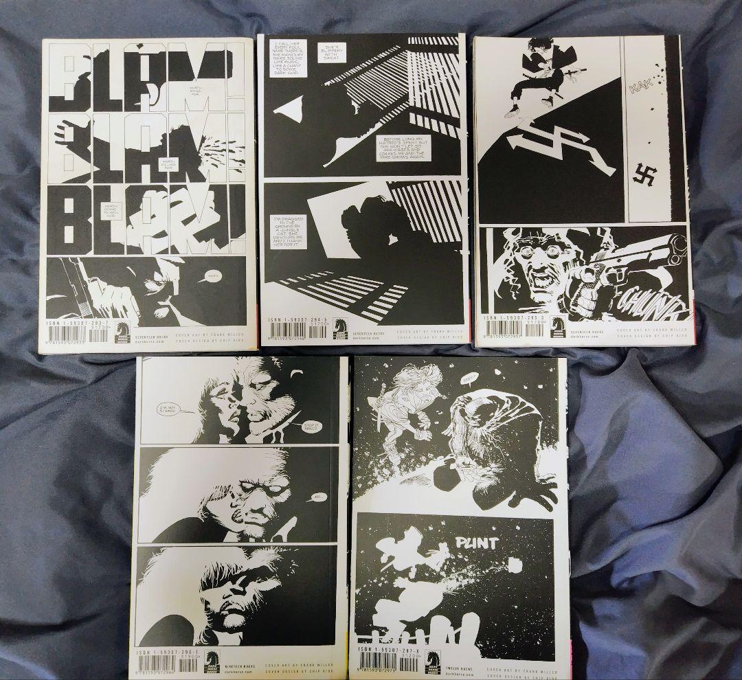 フランク・ミラー Sin City 5巻セット