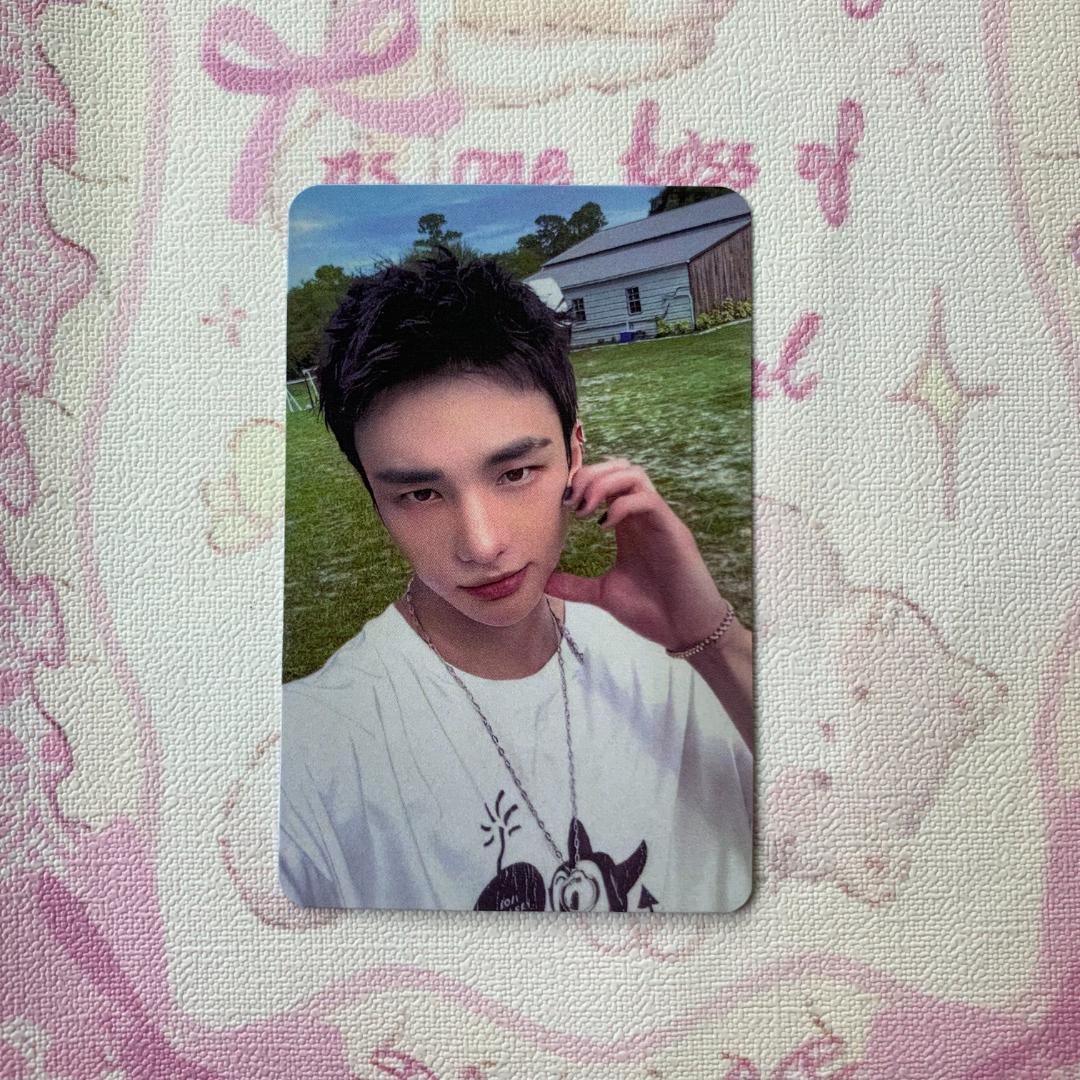 ヒョンジン Straykids サノク Karma 公開放送 事前収録 トレカ