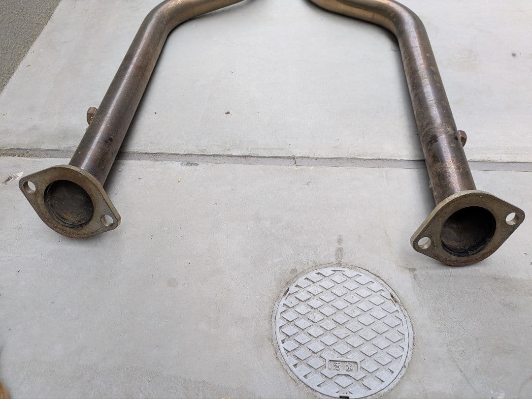 130マークX 中間マフラー