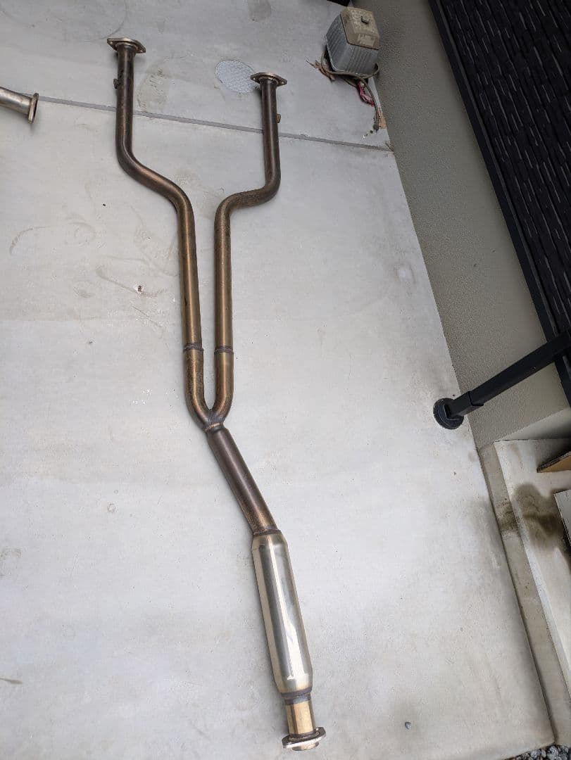 130マークX 中間マフラー