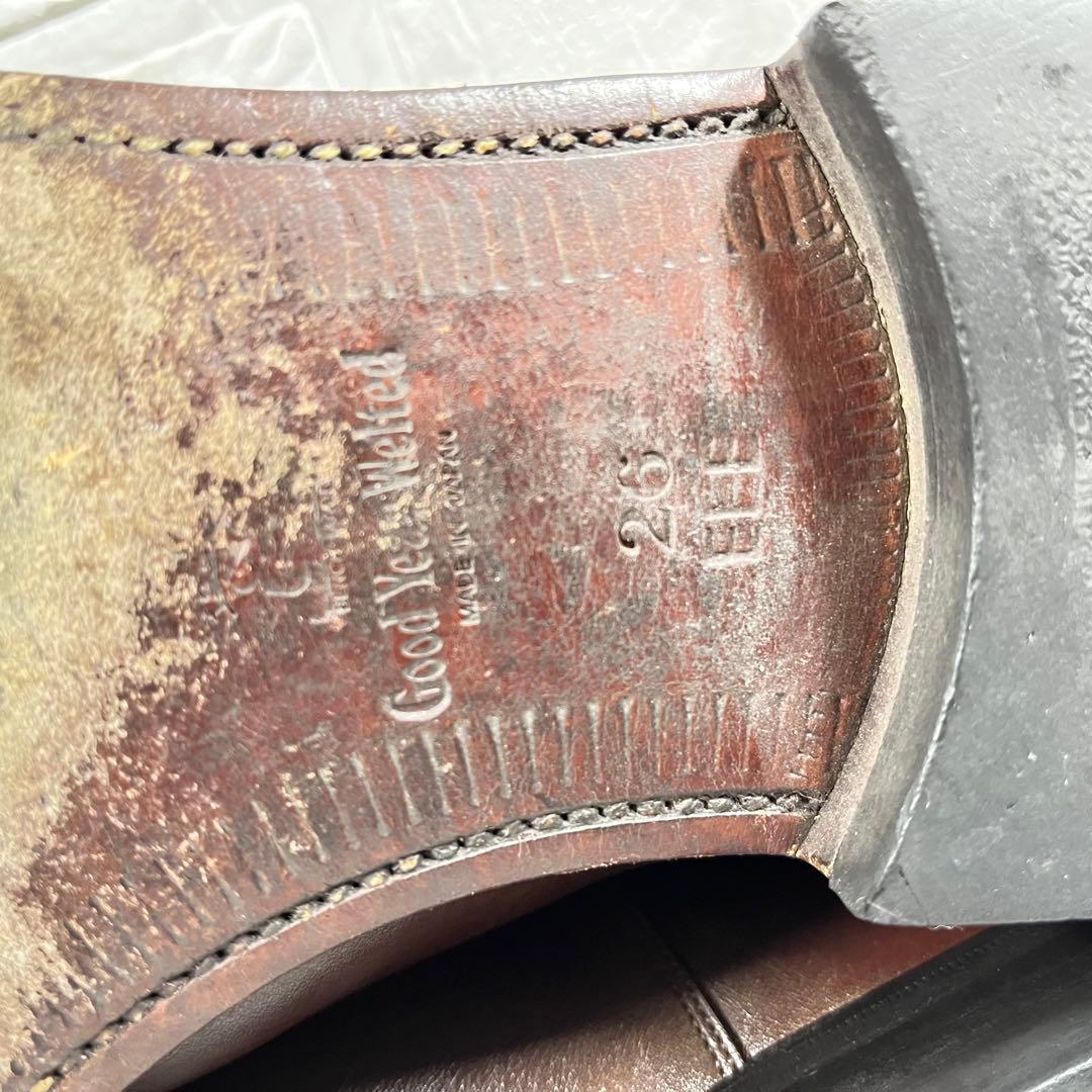 【美品】SCOTCH GRAIN ASSURANCE 3526 ストレートチップ