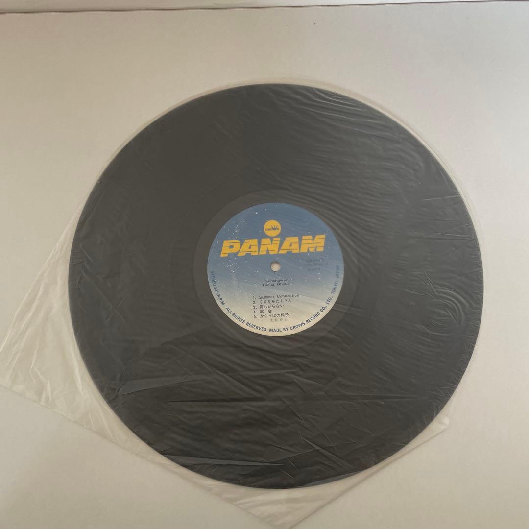 大貫妙子　レコード　CROWN 当時物　TAEKO OHNUKI