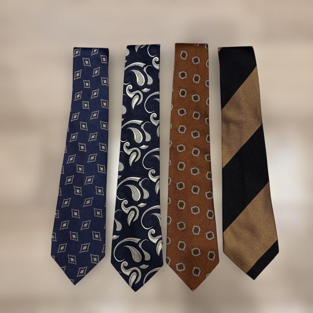 フランコバッシネクタイ4本セット