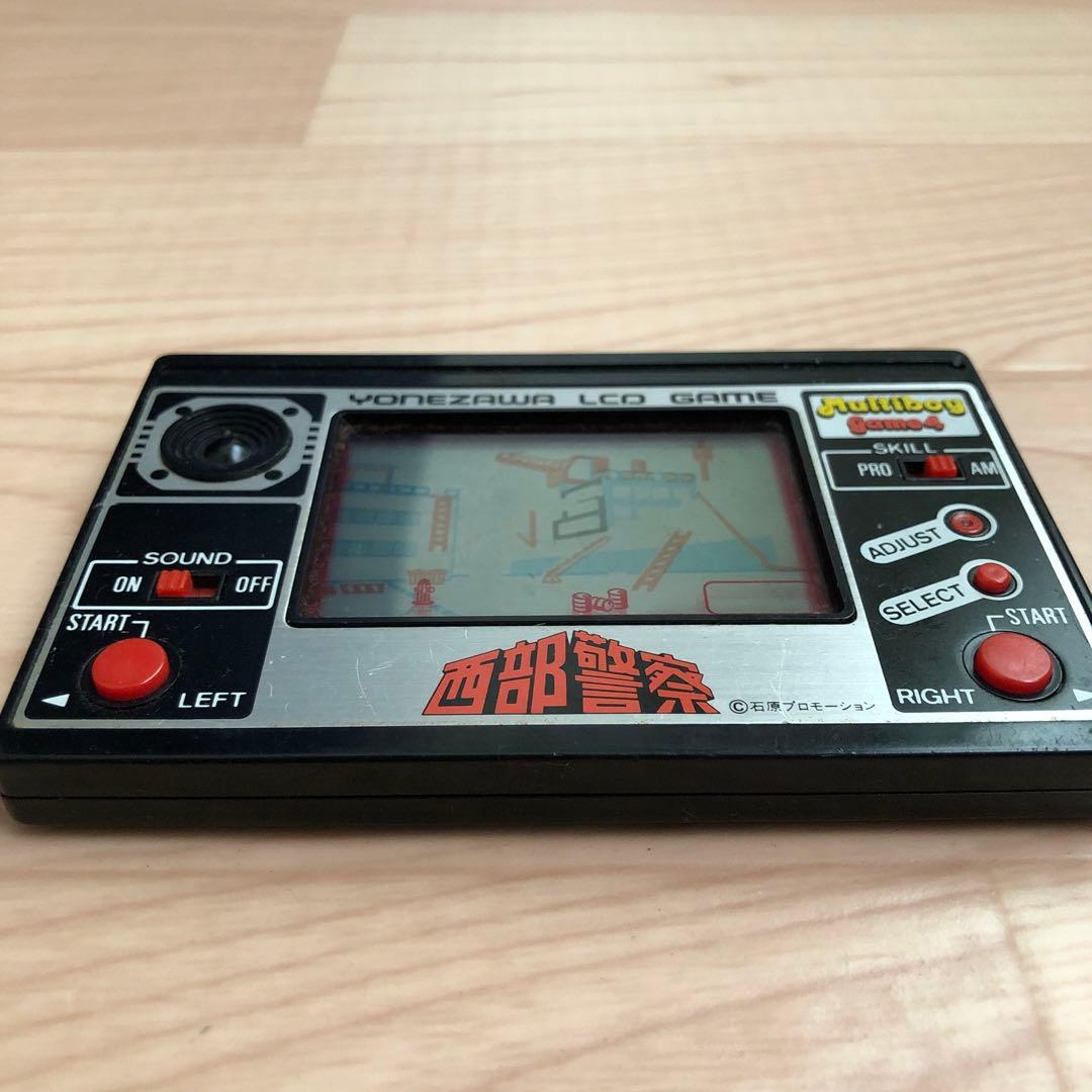 動作確認済　ヨネザワ 西部警察 ゲームウォッチ　1982年製動作確認済み