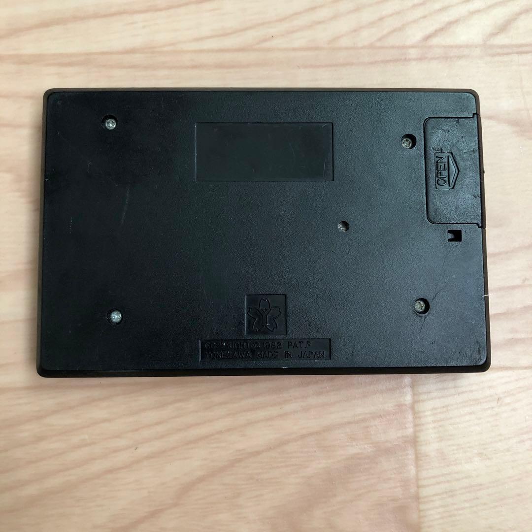 動作確認済　ヨネザワ 西部警察 ゲームウォッチ　1982年製動作確認済み