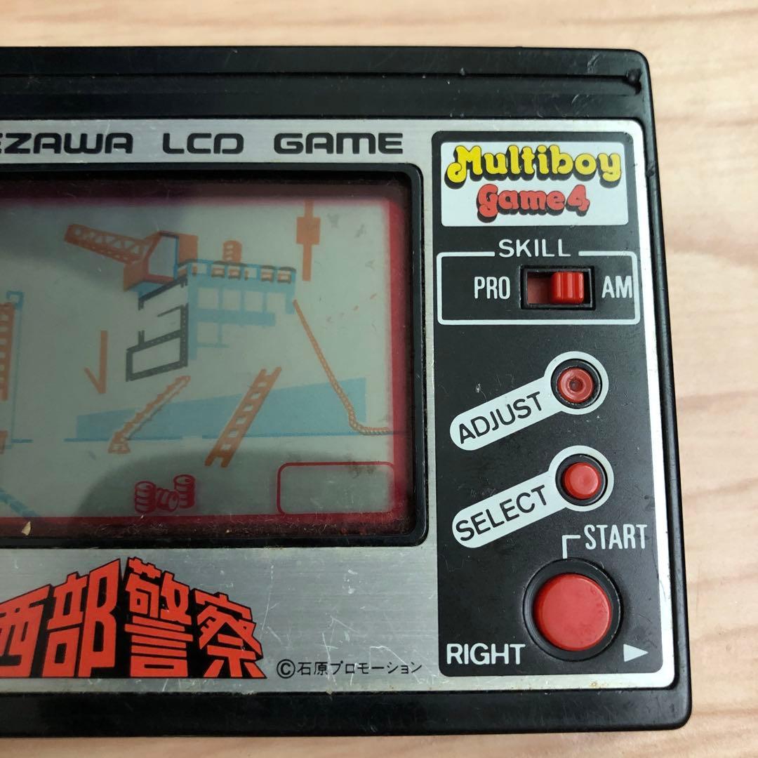 動作確認済　ヨネザワ 西部警察 ゲームウォッチ　1982年製動作確認済み