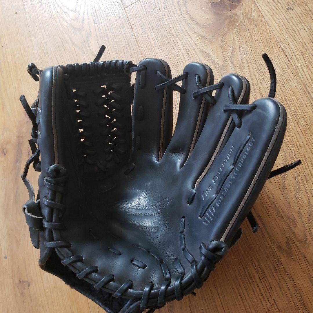 Mizuno 硬式グローブ 右投げ用　ブラック