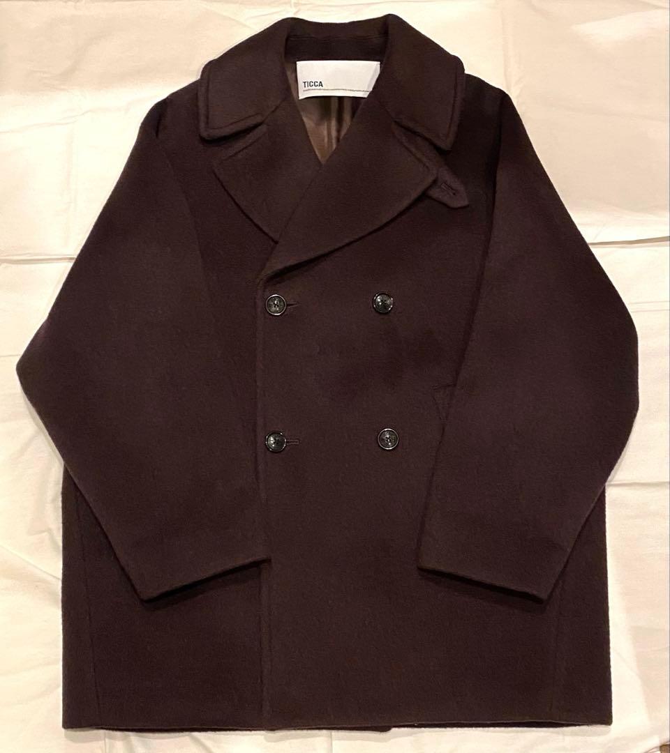 TICCA ティッカ 2025 ピーコート 【美品】ブラウン