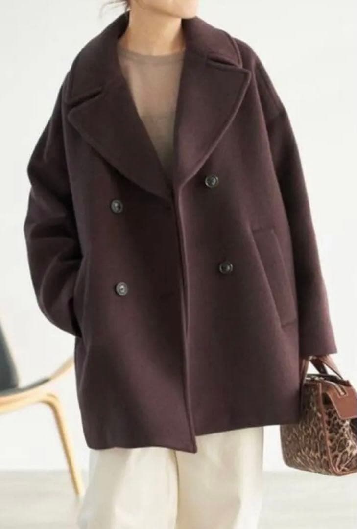 TICCA ティッカ 2025 ピーコート 【美品】ブラウン