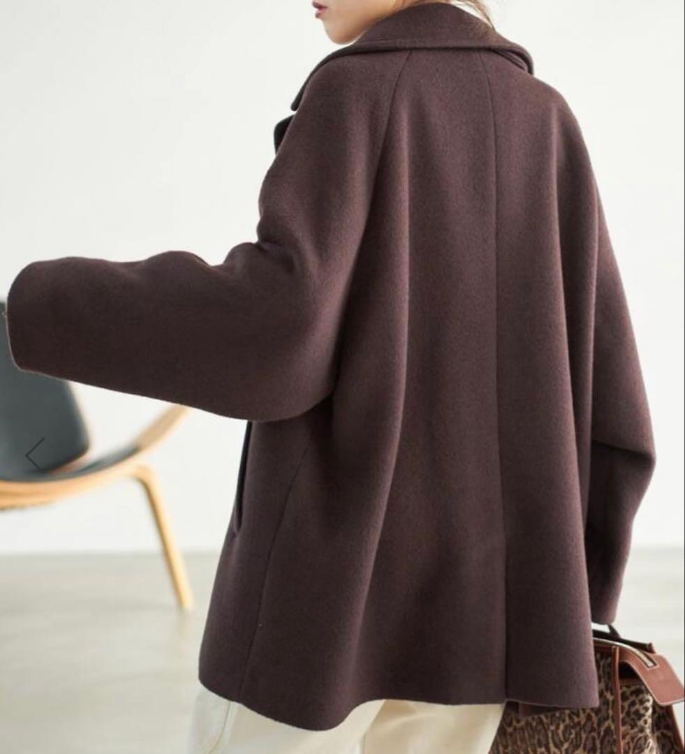 TICCA ティッカ 2025 ピーコート 【美品】ブラウン