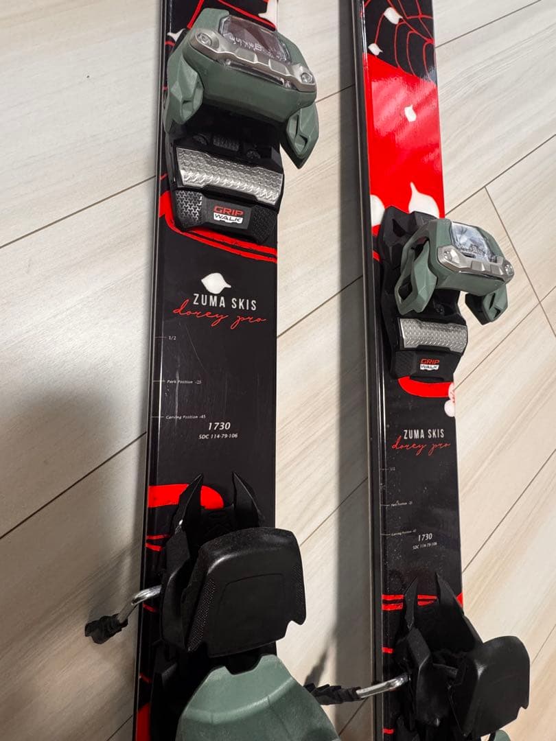 ZUMAスキー板・ビィンディングセット