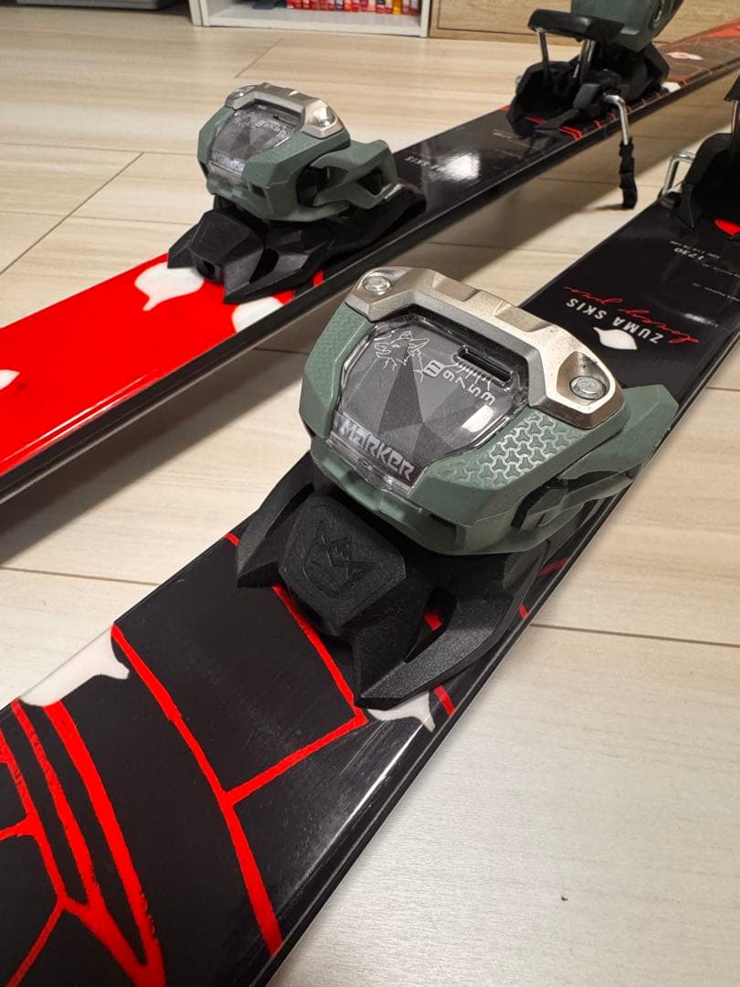 ZUMAスキー板・ビィンディングセット
