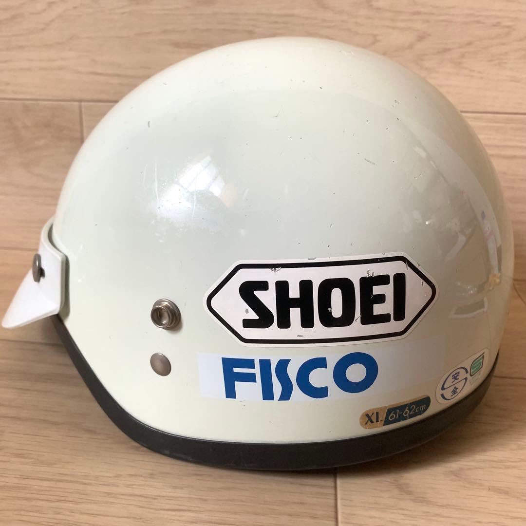 SHOEI ヘルメット 半ヘル バイザー付き SS-3B