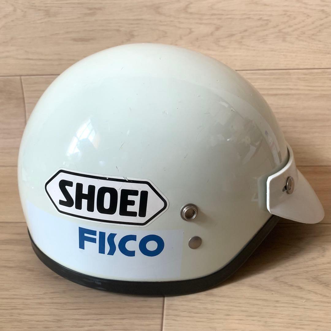 SHOEI ヘルメット 半ヘル バイザー付き SS-3B