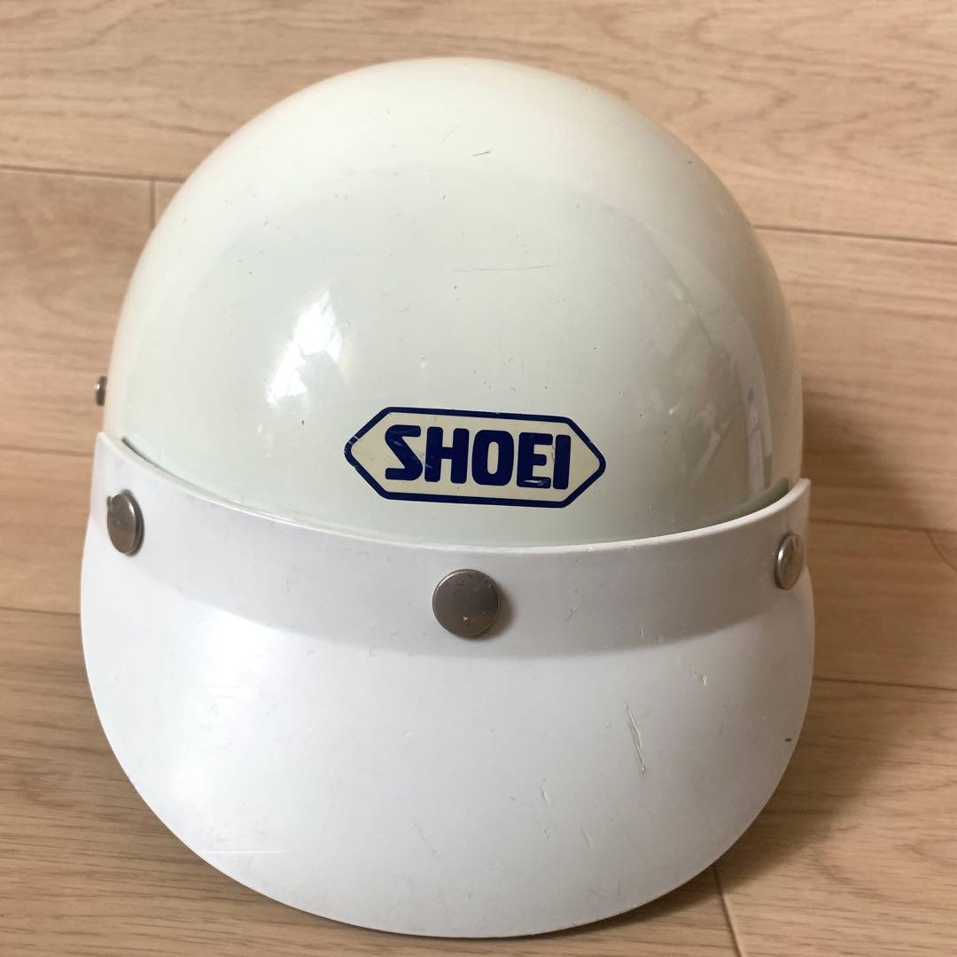 SHOEI ヘルメット 半ヘル バイザー付き SS-3B