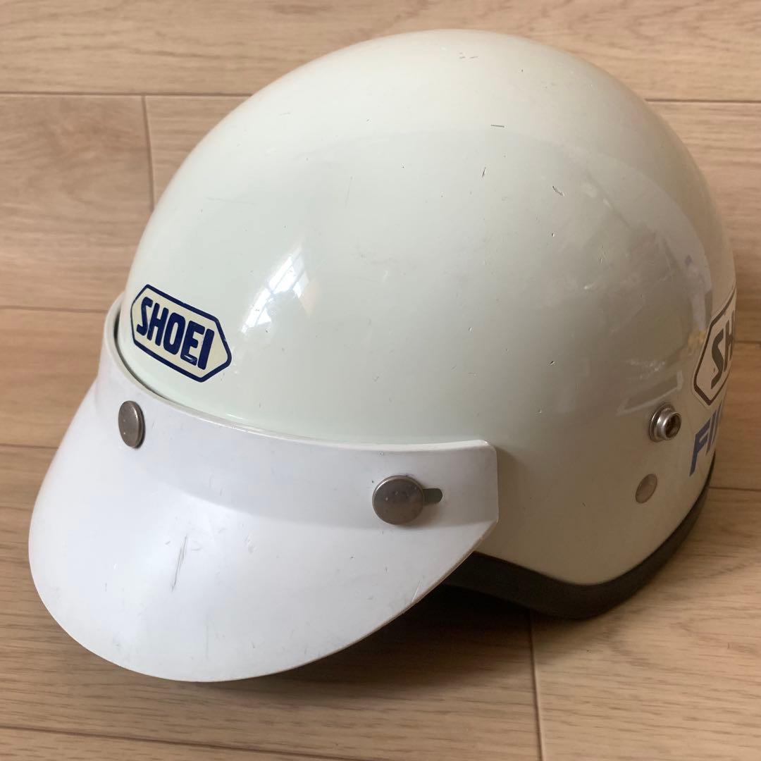 SHOEI ヘルメット 半ヘル バイザー付き SS-3B