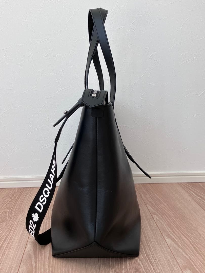 ぽーDSQUARED2 3way レザーバッグ