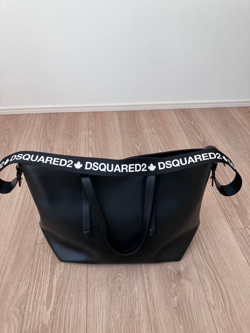 ぽーDSQUARED2 3way レザーバッグ