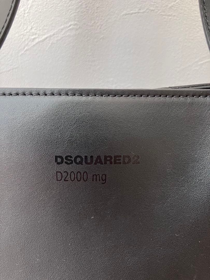 ぽーDSQUARED2 3way レザーバッグ