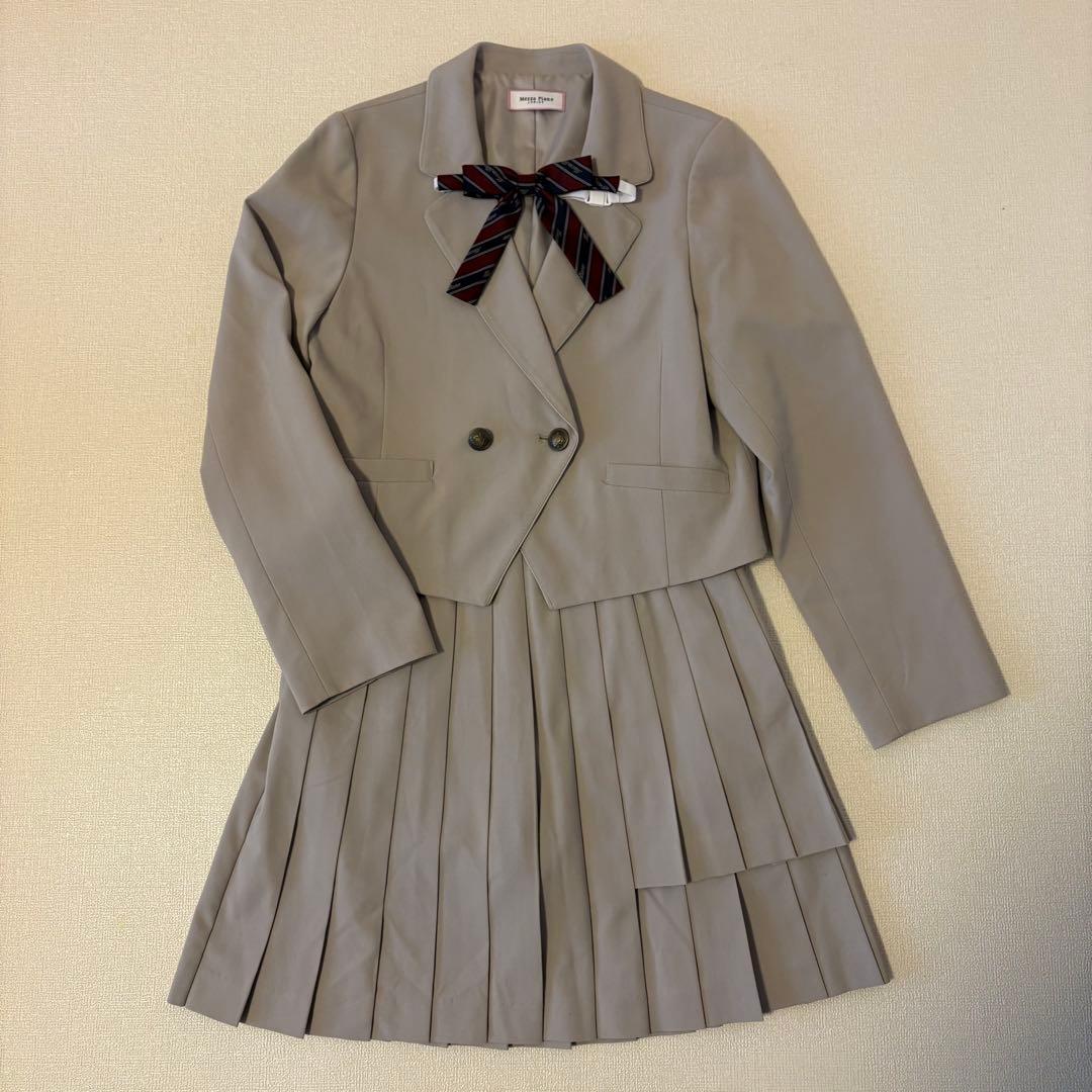 【美品】定価5万以上　メゾピアノジュニア　3点セット　卒服　セットアップ　160