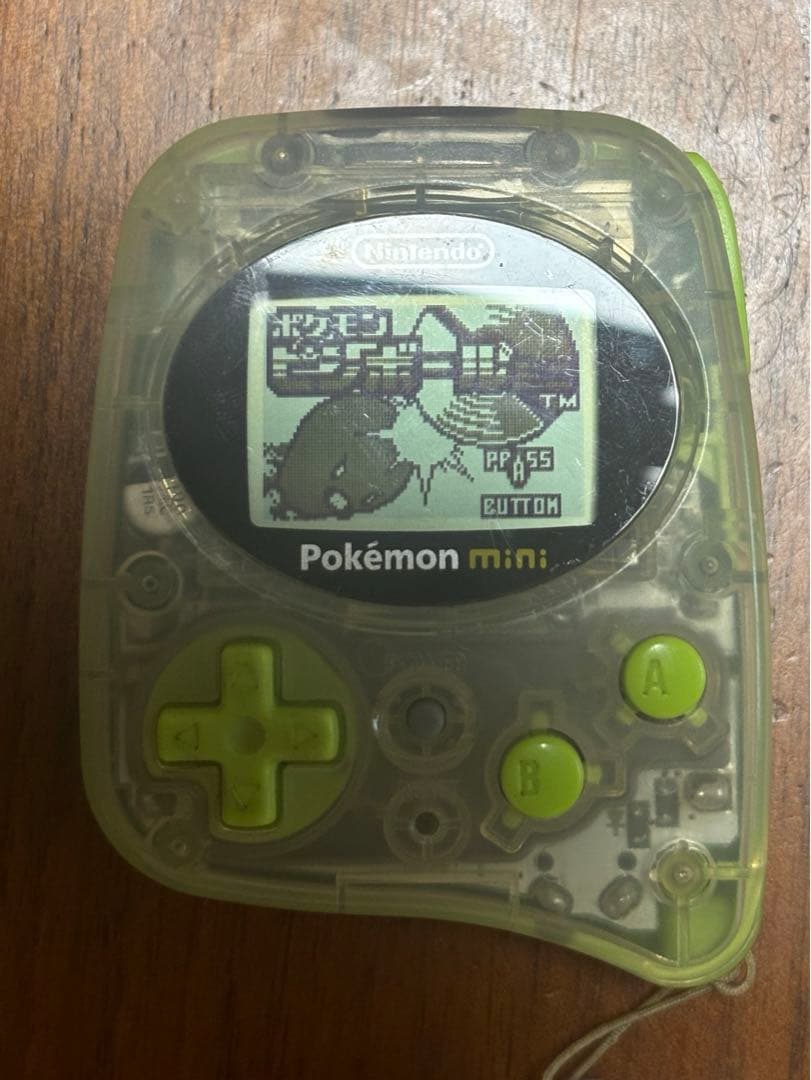 ポケモンミニ本体 & ソフト1点　Pokémon mini 任天堂