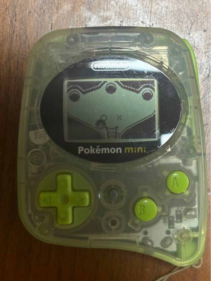 ポケモンミニ本体 & ソフト1点　Pokémon mini 任天堂
