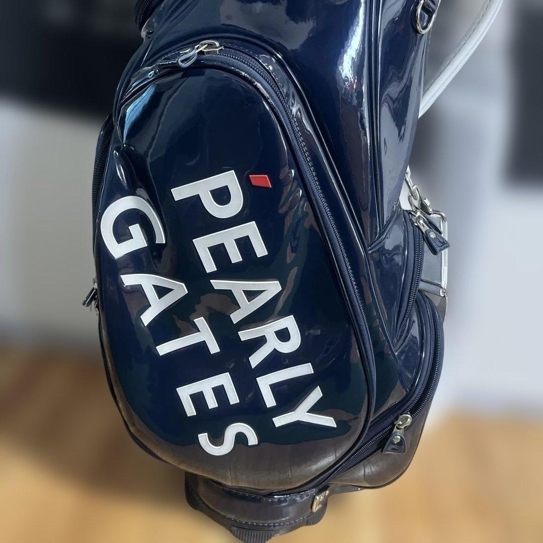 PEARLY GATES ゴルフバッグ ネイビー