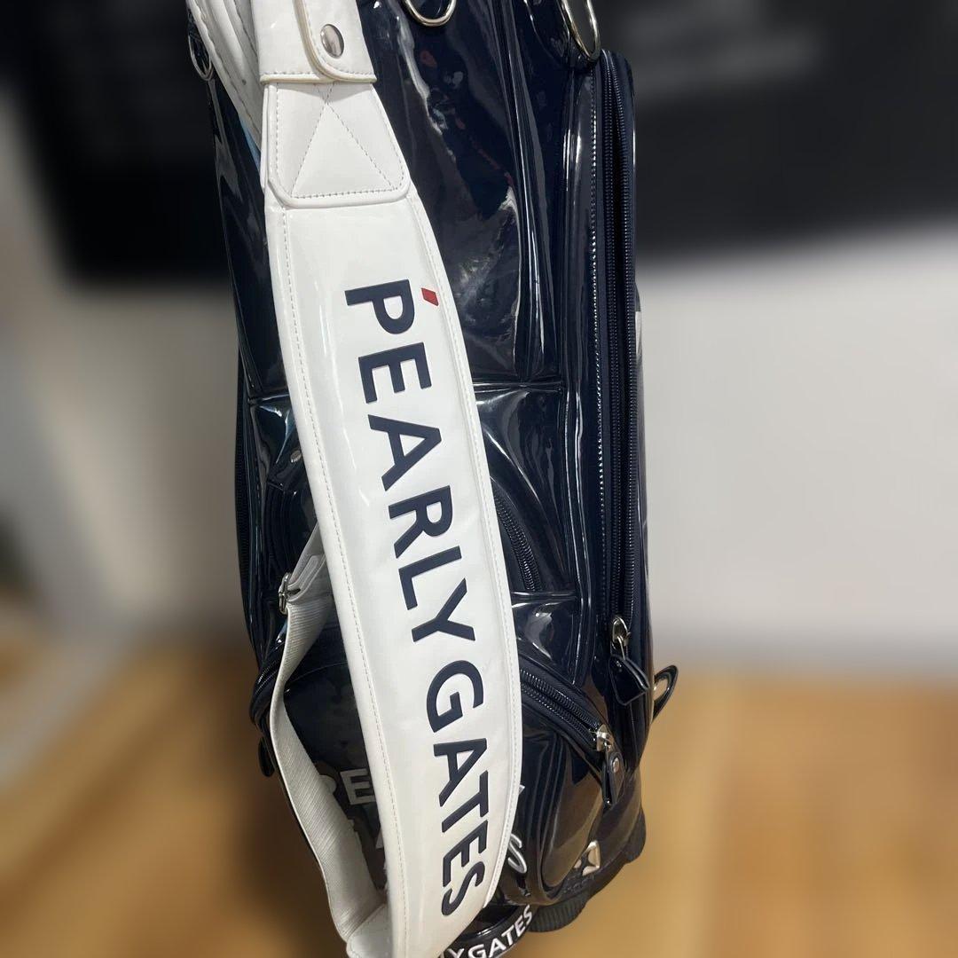 PEARLY GATES ゴルフバッグ ネイビー