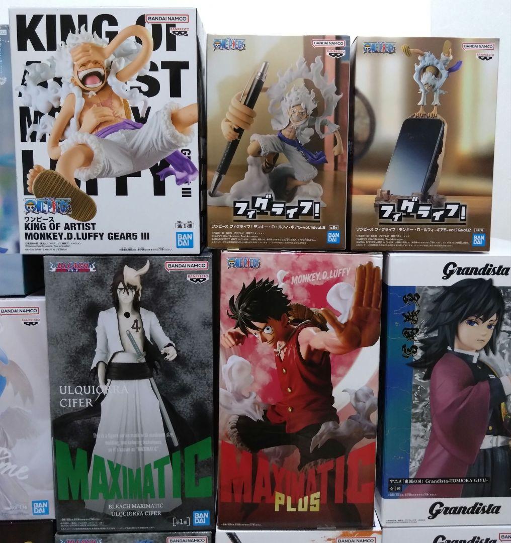 新景品含【BLEACH３種／ワンピース４種／冨岡義勇／オカルン／学マス／レム】