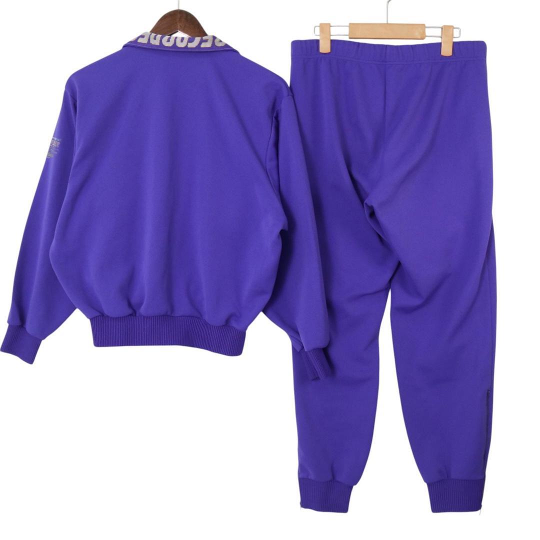 【美品】90s asics RECORDER 日本製 Y2K フルジップ 上下