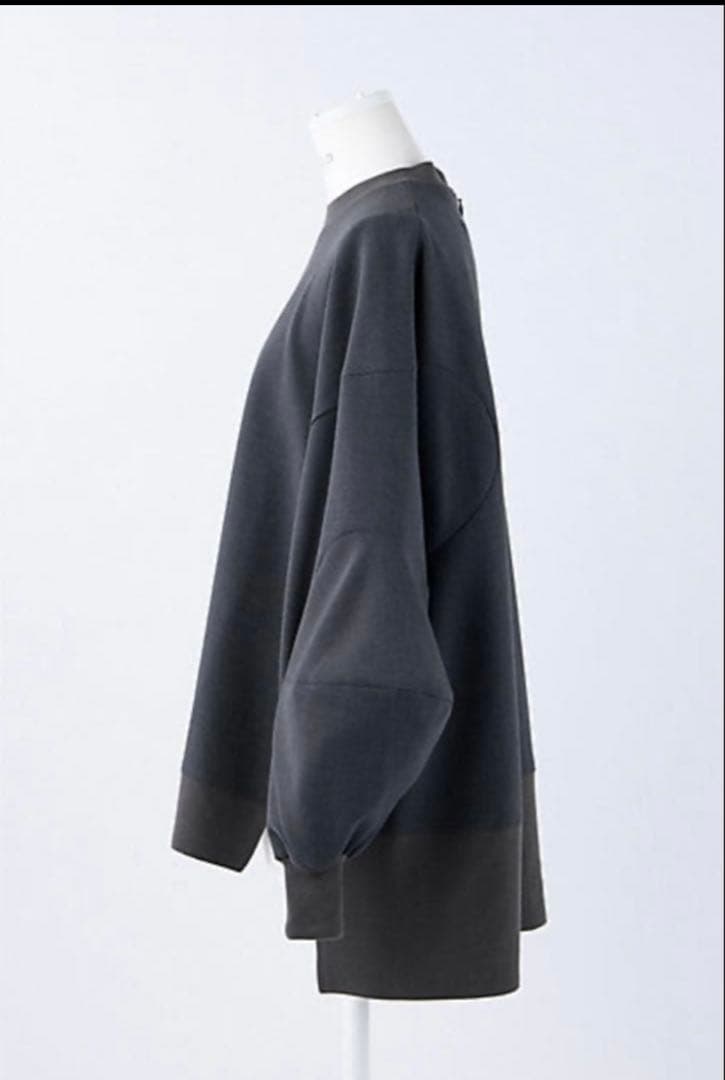 極美品◆2024 ENFOLD ソリッドスリーブプルオーバー 38