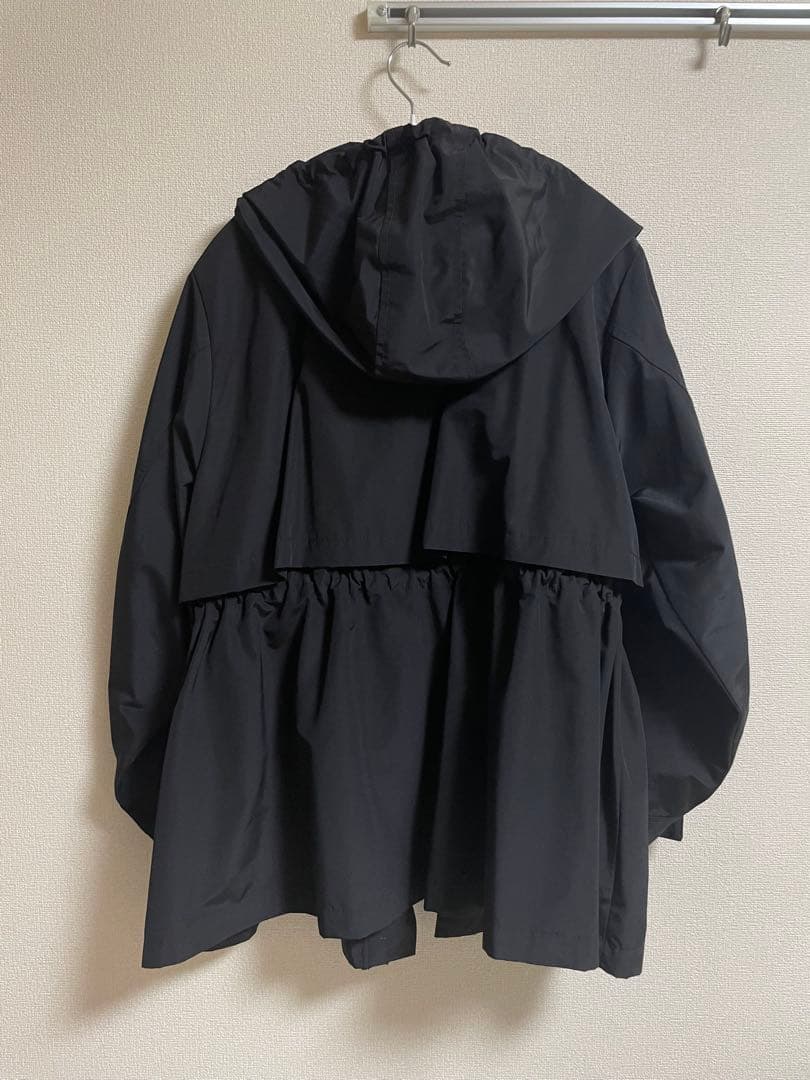 m*i様 【美品】IENA イエナ ウェザーフードブルゾン 36 ブラック