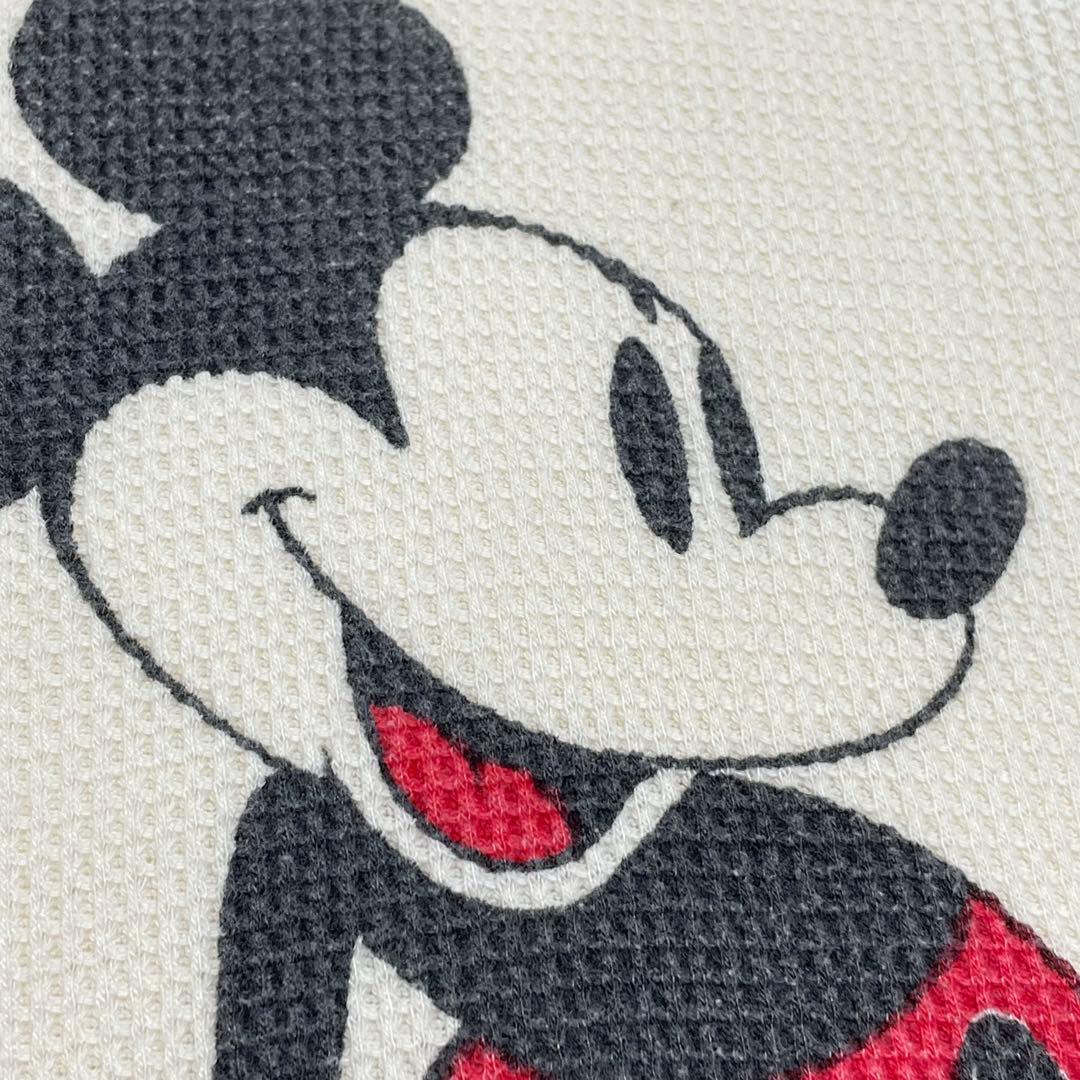 希少 【80's Disney】 \"Mickey タンクトップ　白足