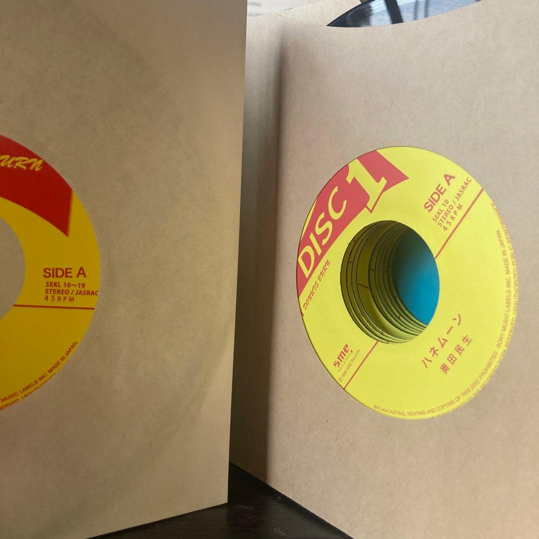 奥田民生「OT DONUTS BURN」 EP 7inch 10枚 レコード