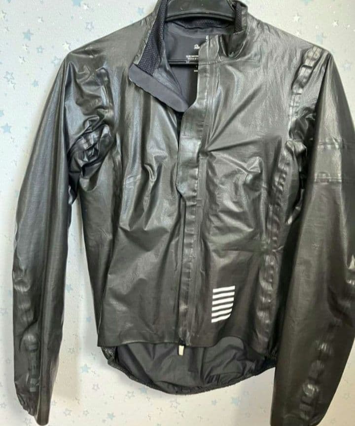 【使用2回】Rapha GORE-TEX防水ウィンドブレーカー 黒 XS 女