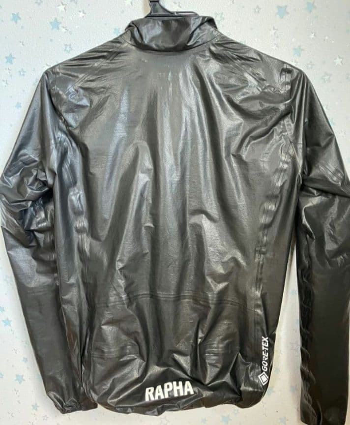 【使用2回】Rapha GORE-TEX防水ウィンドブレーカー 黒 XS 女