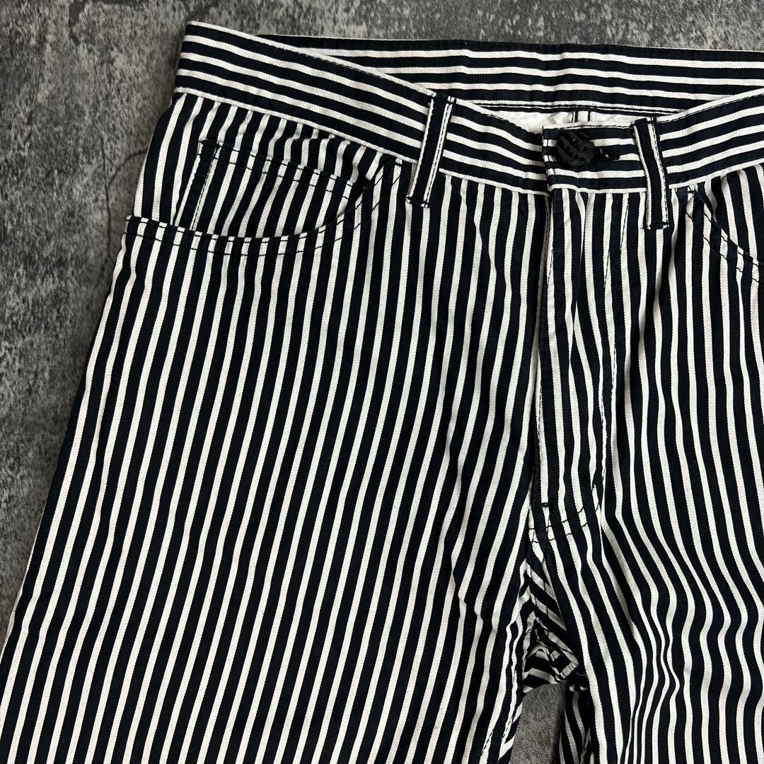 コムデギャルソン オムプリュス ストライプ パンツ