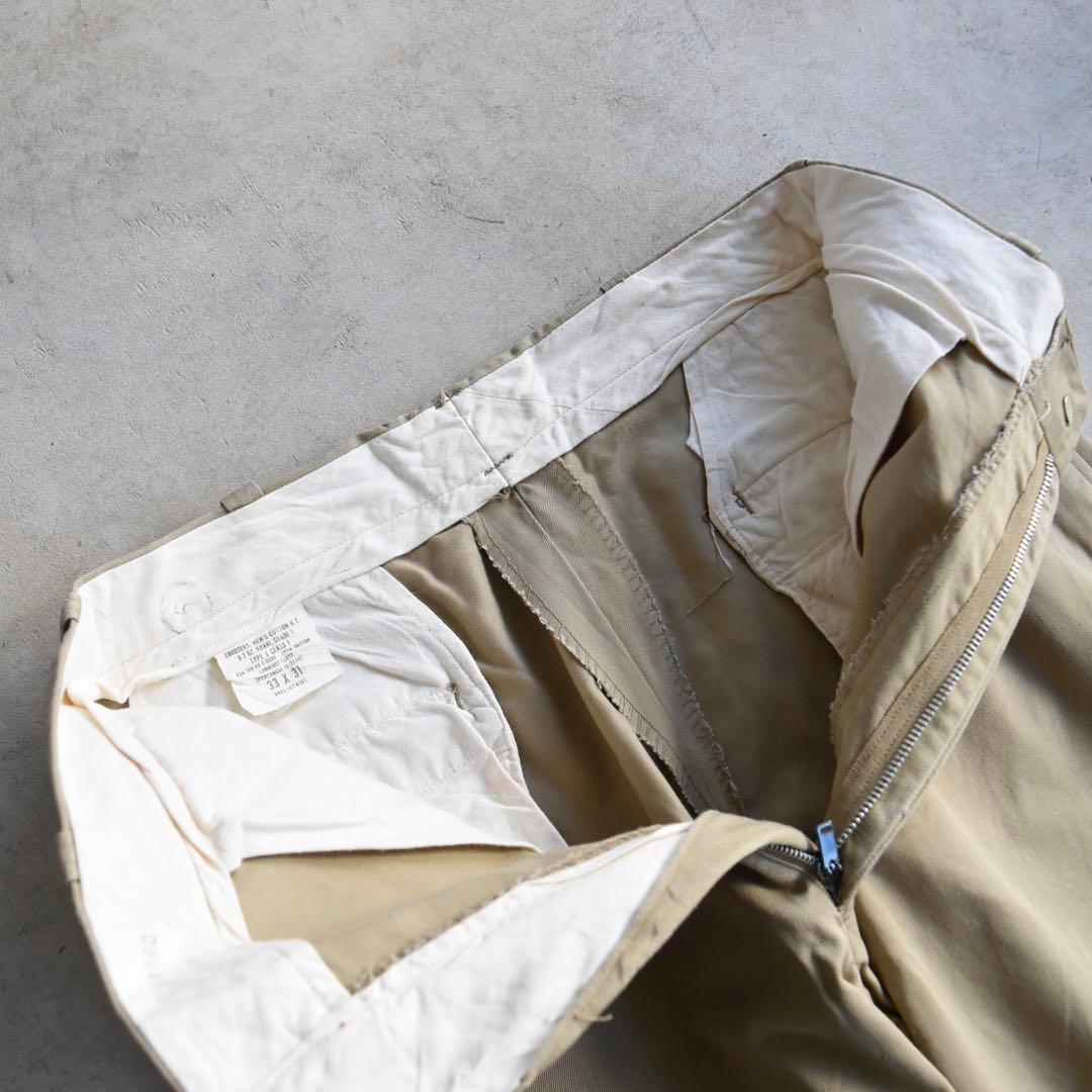 60s U.S.ARMY アーミーチノ トラウザーズ チノパン W30 L30